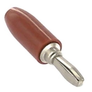 108-0308-001 BROWN BANANA PLUG